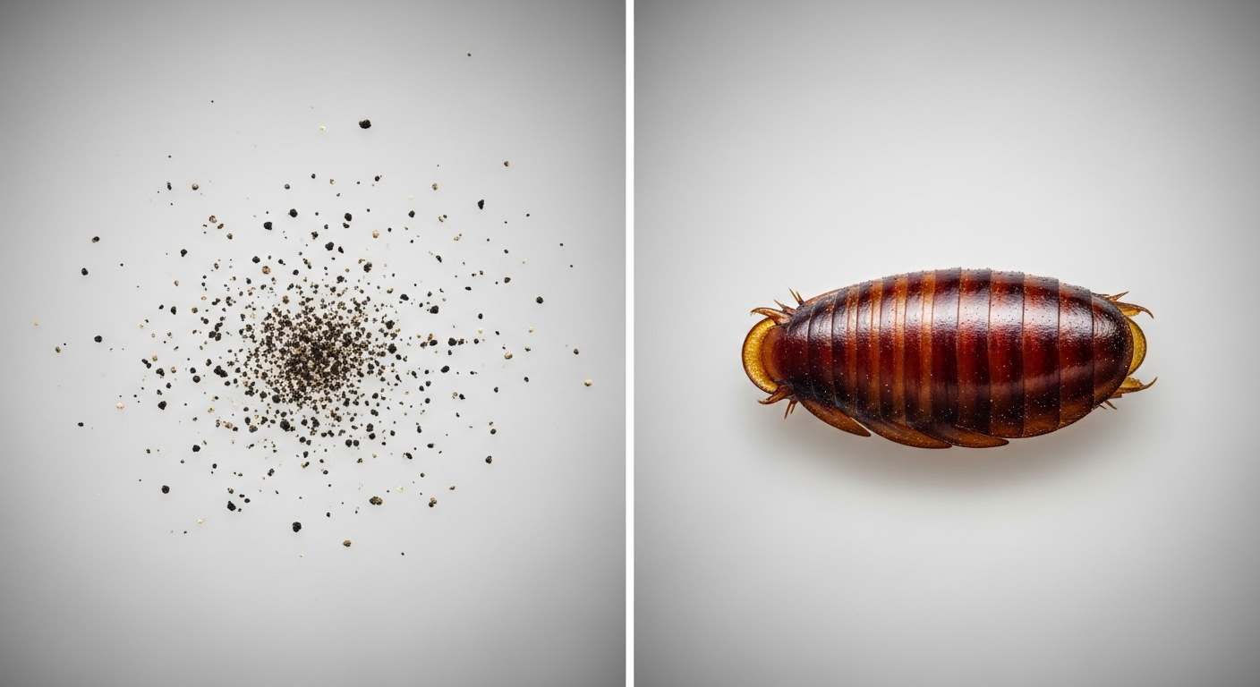Are Black Dots Roach Eggs?