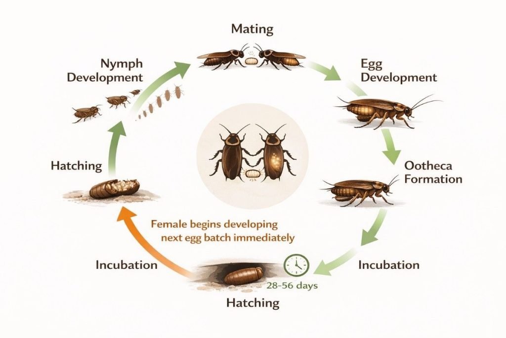 How Cockroach Reproduction Actually Works
