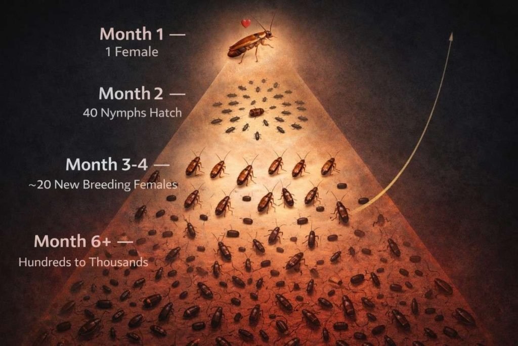 Roaches: The Exponential Growth Problem