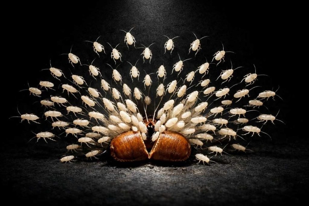 How Many Eggs Are Inside a German Roach Ootheca?