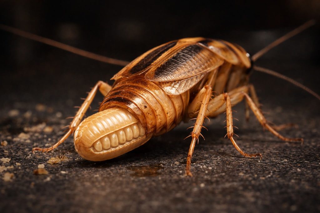 Why German Roaches Lay More Eggs