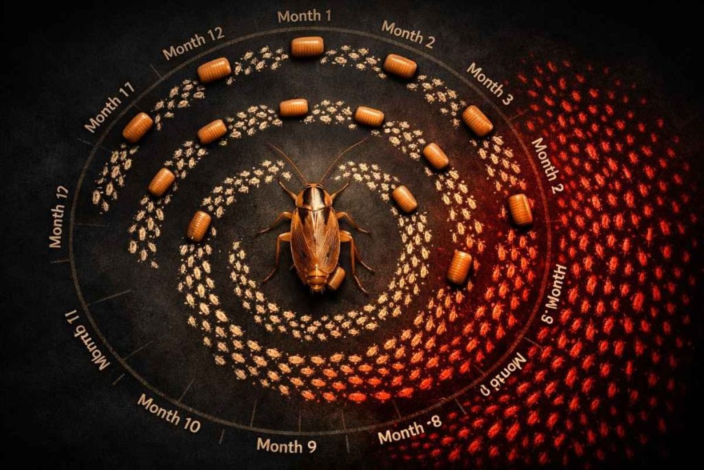 How Often Do Roaches Lay Eggs?