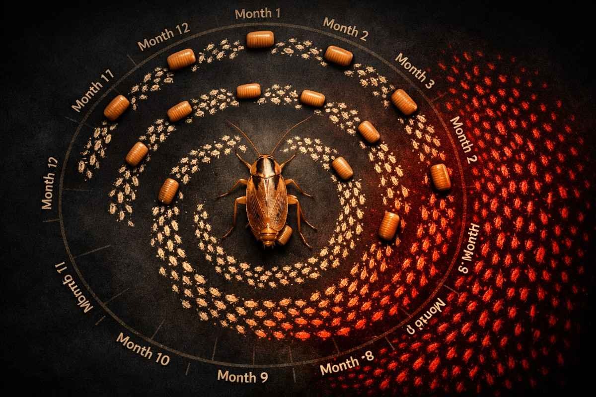 How Often Do Roaches Lay Eggs?